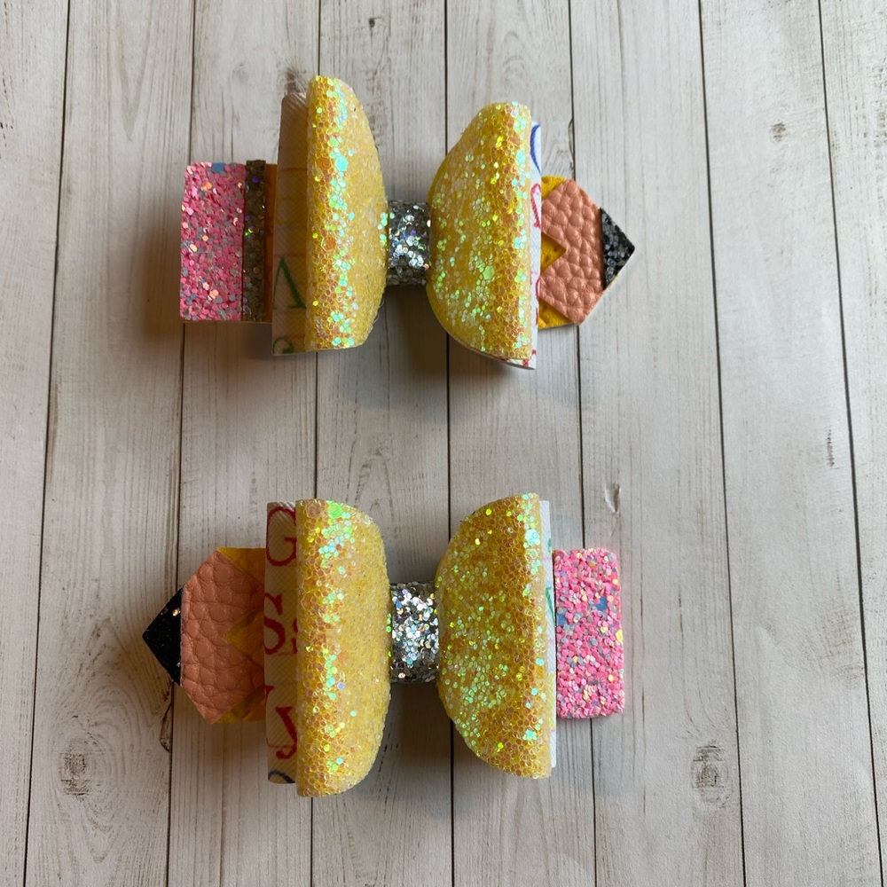 Bows hand made for girls